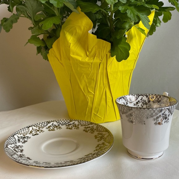 Silver and white tea set - Picture 7 of 10